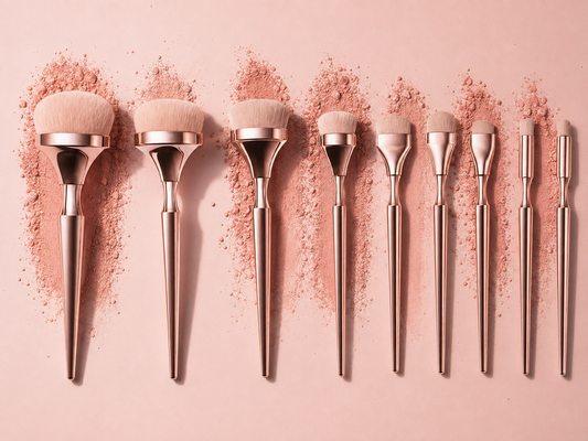 Velora Essential Brush Set - Set de 9 pinceaux de maquillage